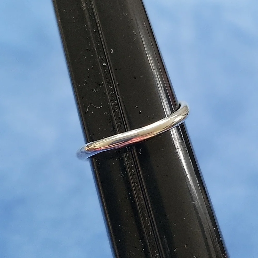 Sterling Silver Dolphin Tail Ring - Picture 6 of 6